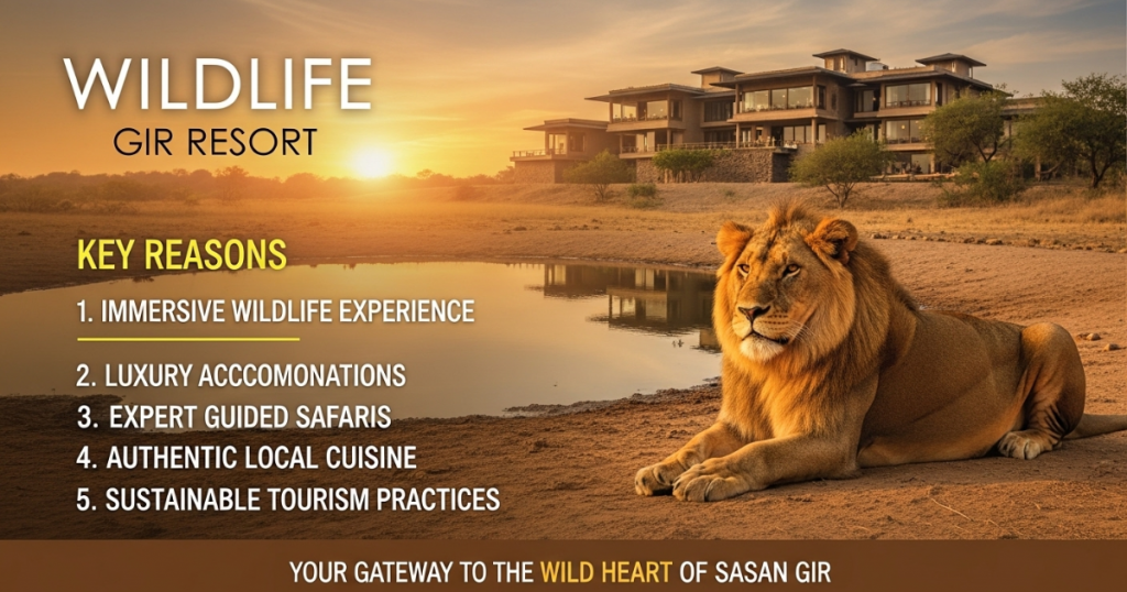 Top Reasons to Choose Wildlife Gir Resort for Your Sasan Gir Stay