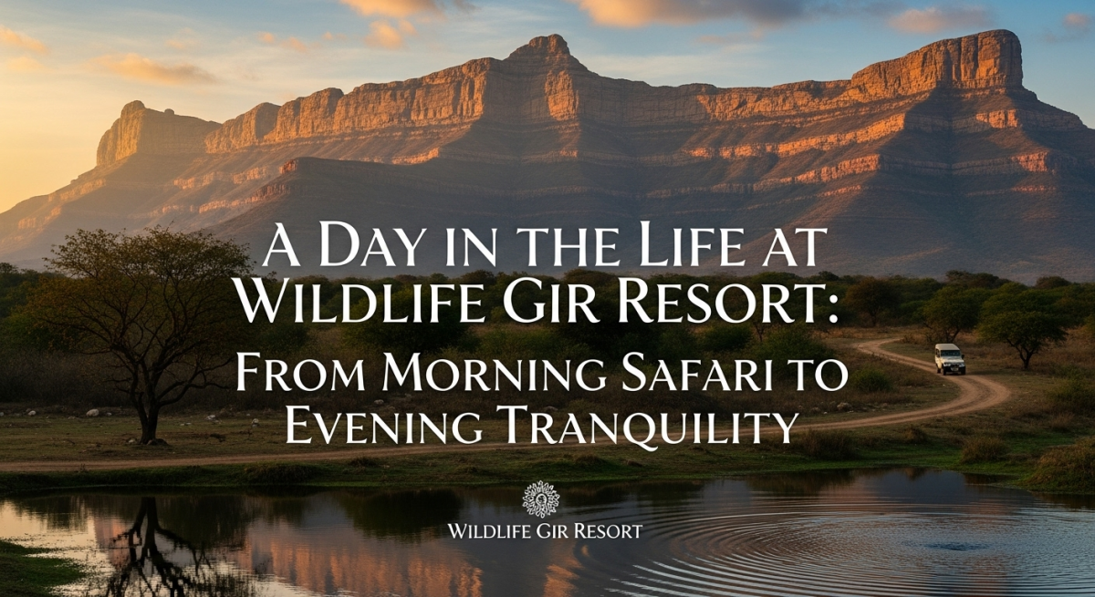 A Day in the Life at Wildlife Gir Resort: From Morning Safari to Evening Tranquility